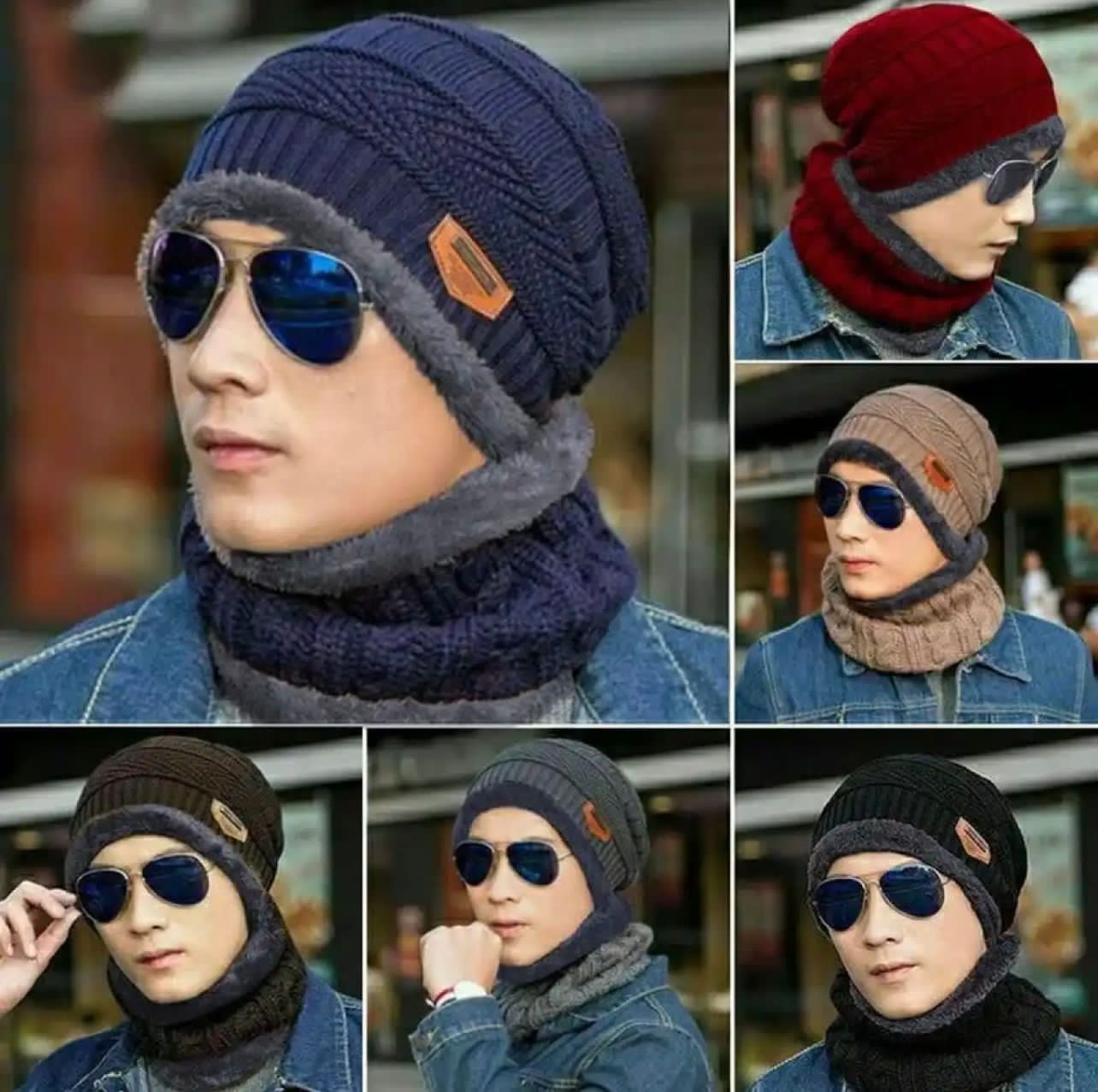 Winter Thermal Wool Cap For Men And Women